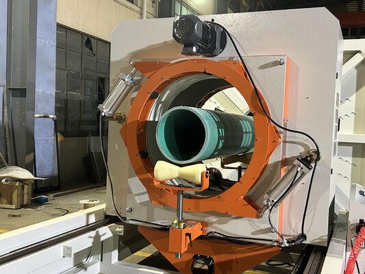 중국 고급 대구경 400-710mm 플라스틱 UPVC 제조 기계 공장