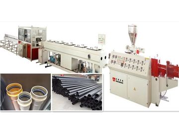 65mm PE 관 밀어남 선 Hdpe 관 밀어남 기계 1 년 보장