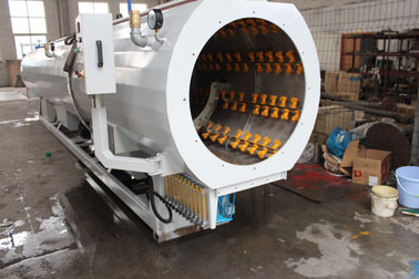 65mm PE 관 밀어남 선 Hdpe 관 밀어남 기계 1 년 보장