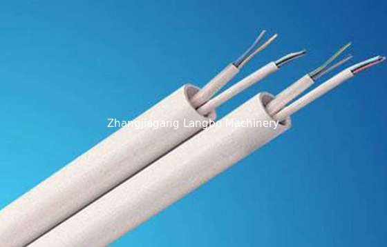 PE 류류 파이프 extruder 전기 류류 파이프 제조 기계
