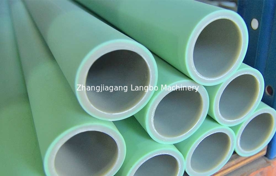 단일 나사 추출기 파이프 기계 PE HDPE 파이프 추출 생산 라인