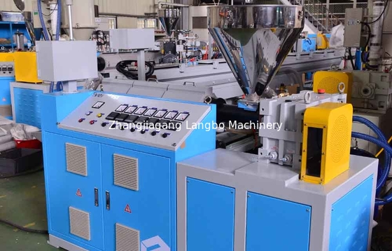 고출력 20-110mm HDPE 파이프 추출 라인 / 폴리에틸렌 파이프 생산 라인
