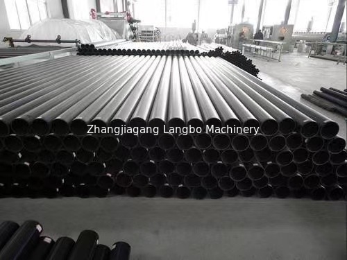 고출력 20-110mm HDPE 파이프 추출 라인 / 폴리에틸렌 파이프 생산 라인