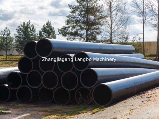 HDPE 큰 지름의 홀로 제작 기계 파이프 추출 라인