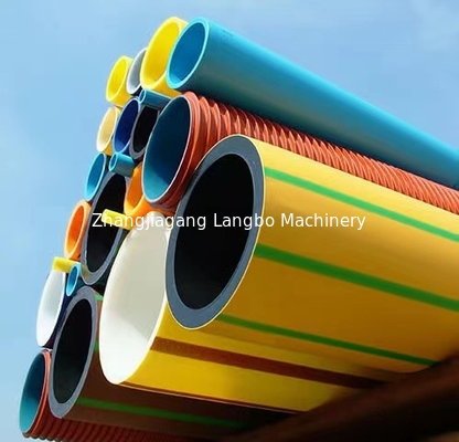 큰 지름 플라스틱 PE HDPE 물 공급 파이프 생산 라인 추출 제조 기계