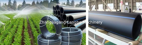 355-800mm 지름 HDPE PE 파이프 추출 선