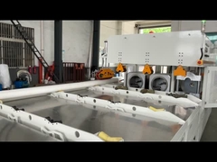 좋은 품질 UPVC 조용 파이프 추출 라인 50-160mm 뜨거운 판매