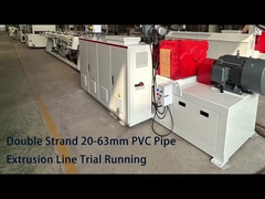 4 스트랜드 PVC 파이프 추출 기계 630mm ABB 인버터