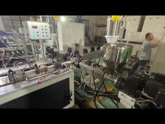 신제품 Sj65 단일 나사 추출 PVC 가격 태그 제조 기계 PVC 프로필 생산 라인