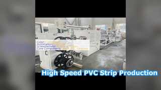 PVC 씰링 스트립 압출 기계 고속 생산