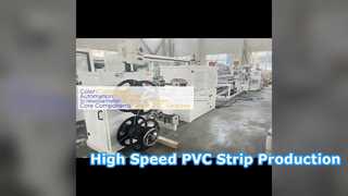 고속 PVC 씰링 스트립 압출 기계 솔루션